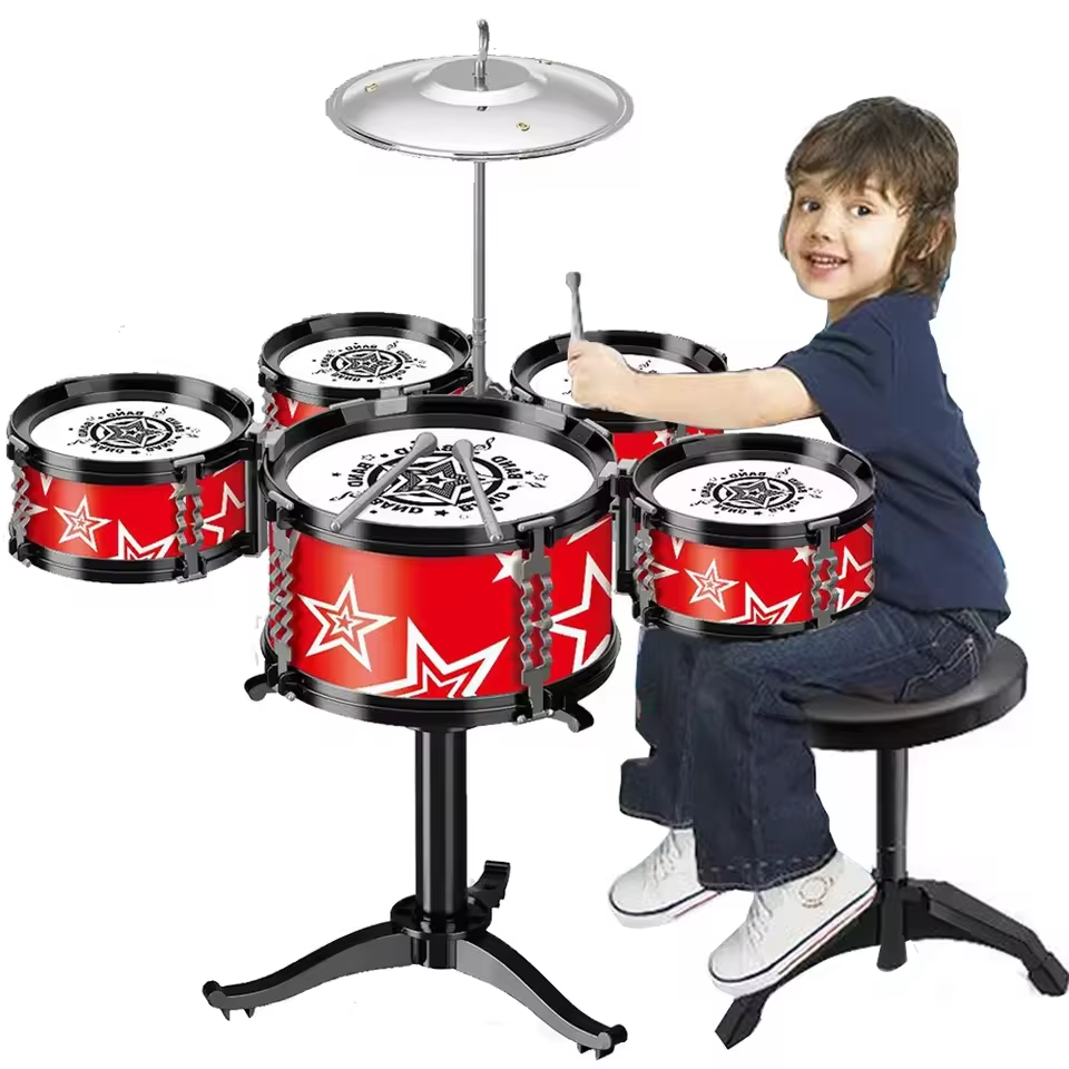 Musical Instrument All - Jazz Drum Set for Kids 3