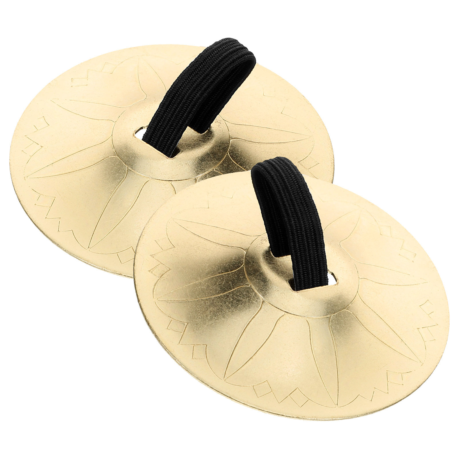 Musical Instrument Percussion - 1Pair Small Finger Cymbals Copper and