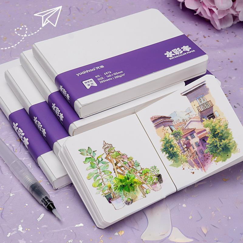 Musical Instrument Coloring Pages - Watercolor paper painting book thick paper