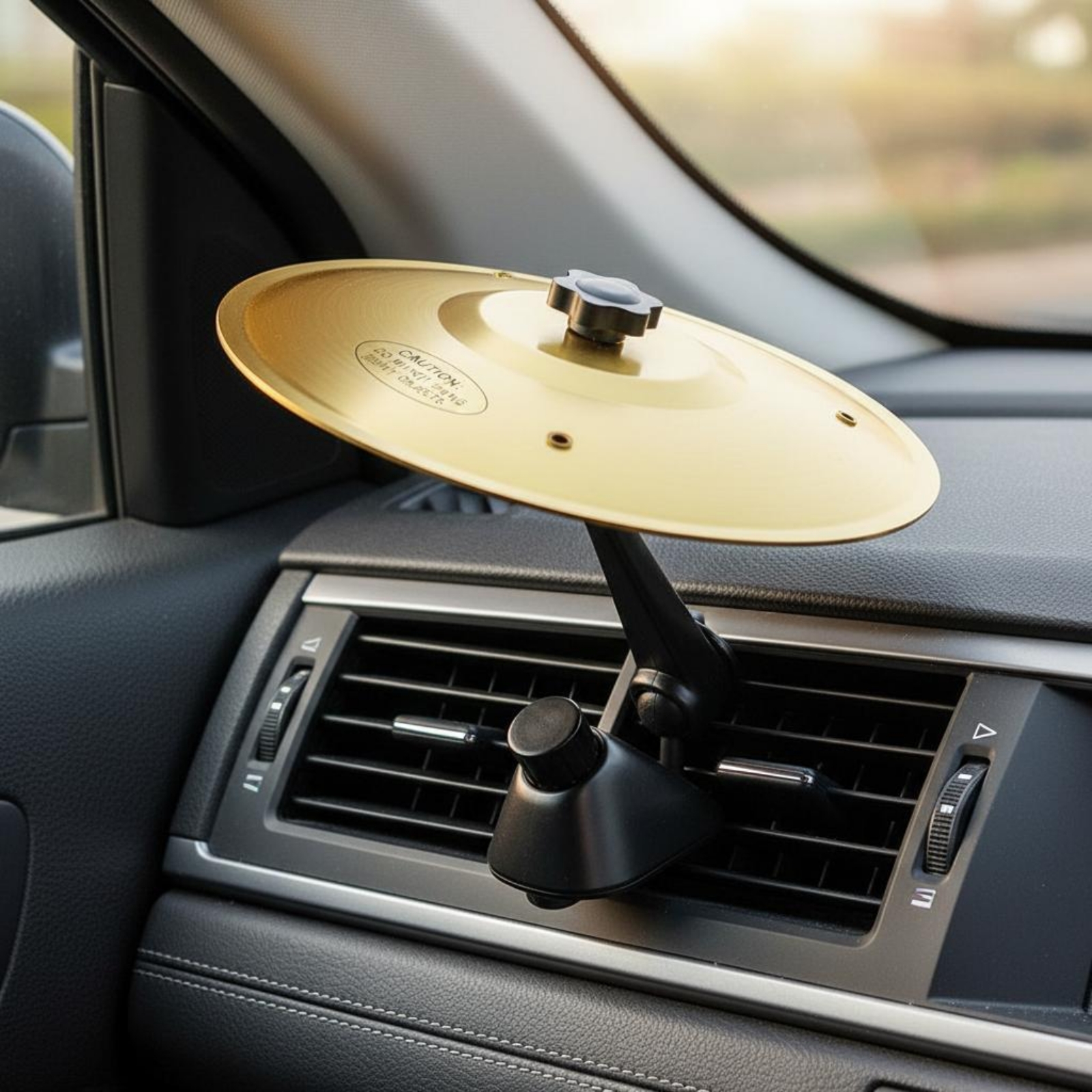 Tambourine Hand Drum - 2 Pieces Air Vent Drum Cymbal