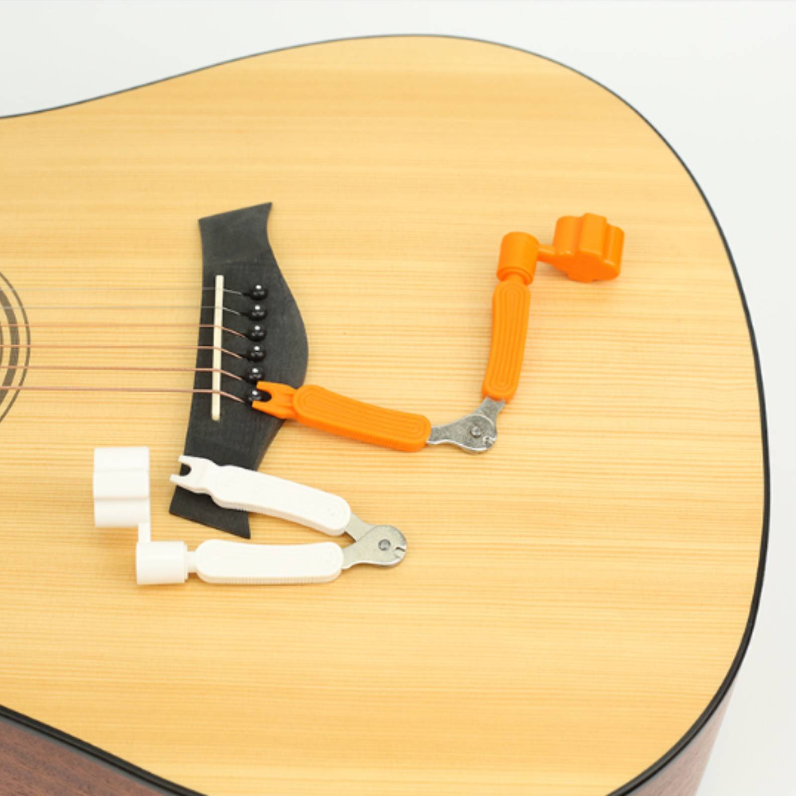 Musical Instrument With Strings - Triple-Function Guitar Tool Time-Saving Guitar String