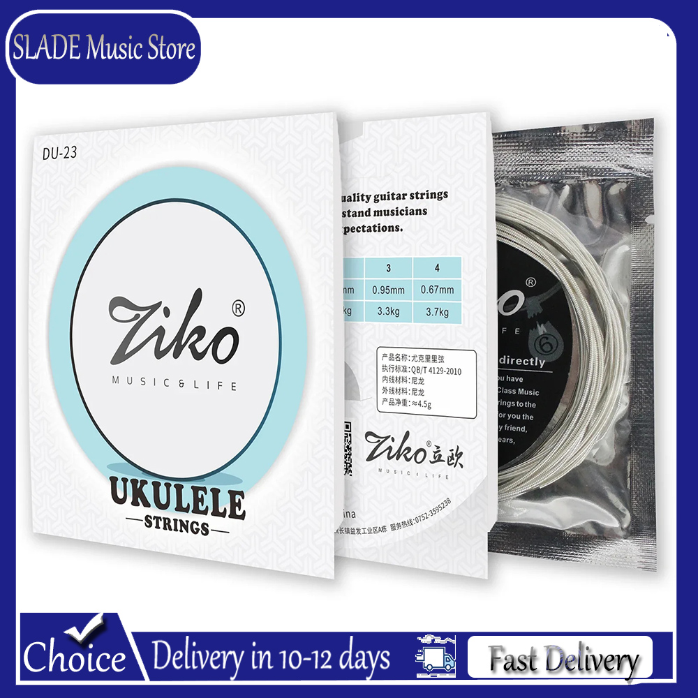 ZIKO Ukulele Strings Soprano C - Musical Instrument With Strings avis et prix