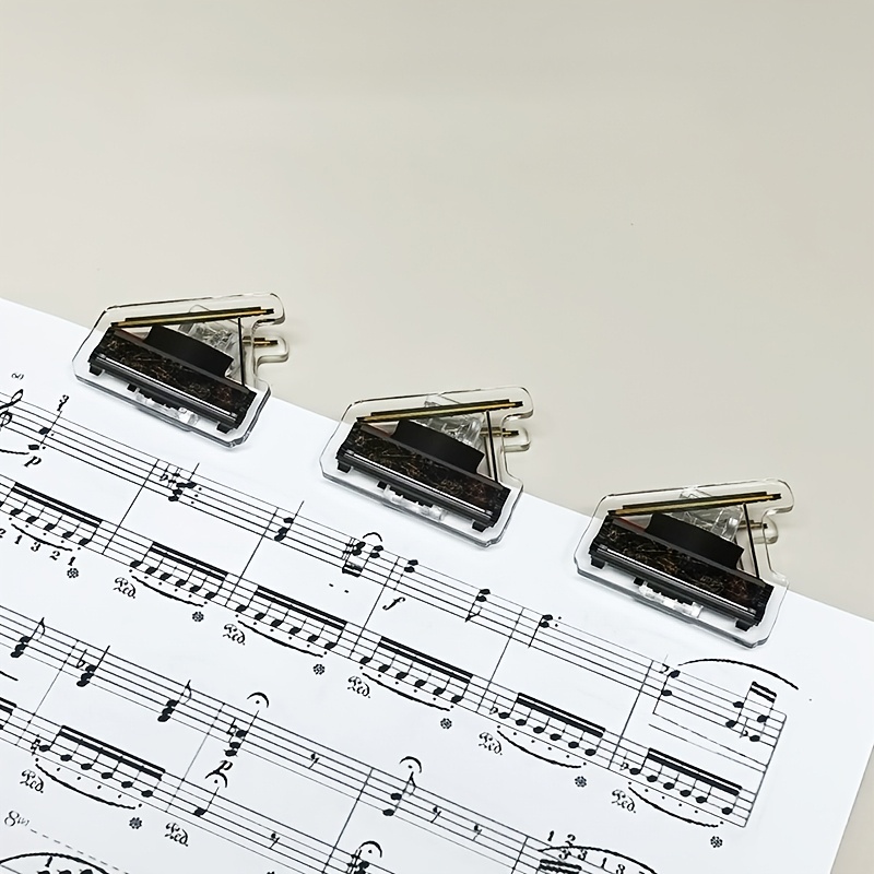 5pcs Music Clip Mini Clip Acry - Musical Instrument Coloring Pages avis et prix