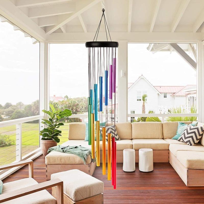 Creative New 12 Tubes Aluminum - Wind Chime Tubular avis et prix
