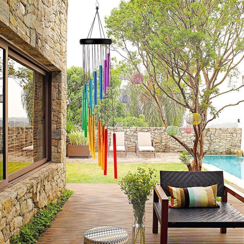 Creative New 12 Tubes Aluminum - Wind Chime Tubular avis et prix