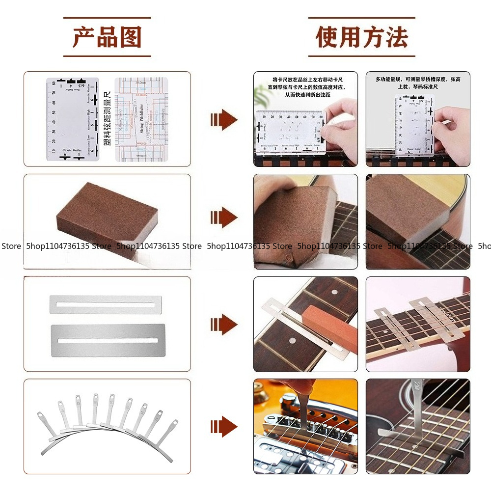 Guitar Kit Set, Musical Instru - Musical Instrument With Strings avis et prix