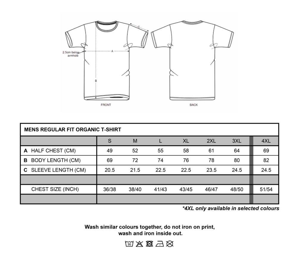 Mens Quality Cotton T-Shirt UK - Musical Instrument All avis et prix