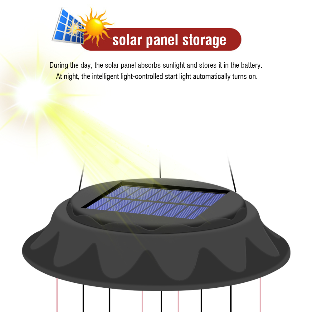 Solar Led Wind Chime Light Var - Wind Chime Tubular avis et prix