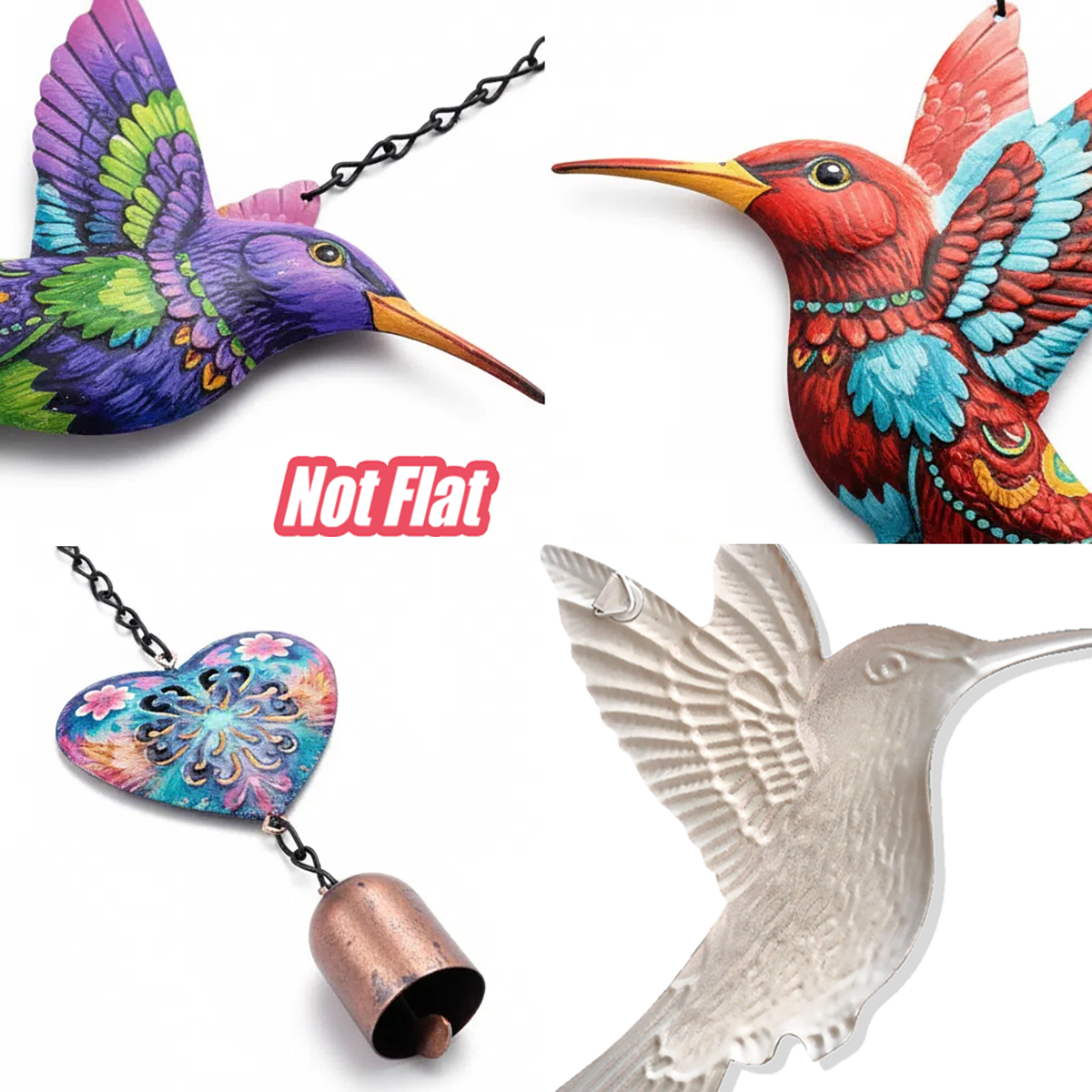 20 Inch Outdoor Metal Hummingb - Musical Instrument Chimes avis et prix