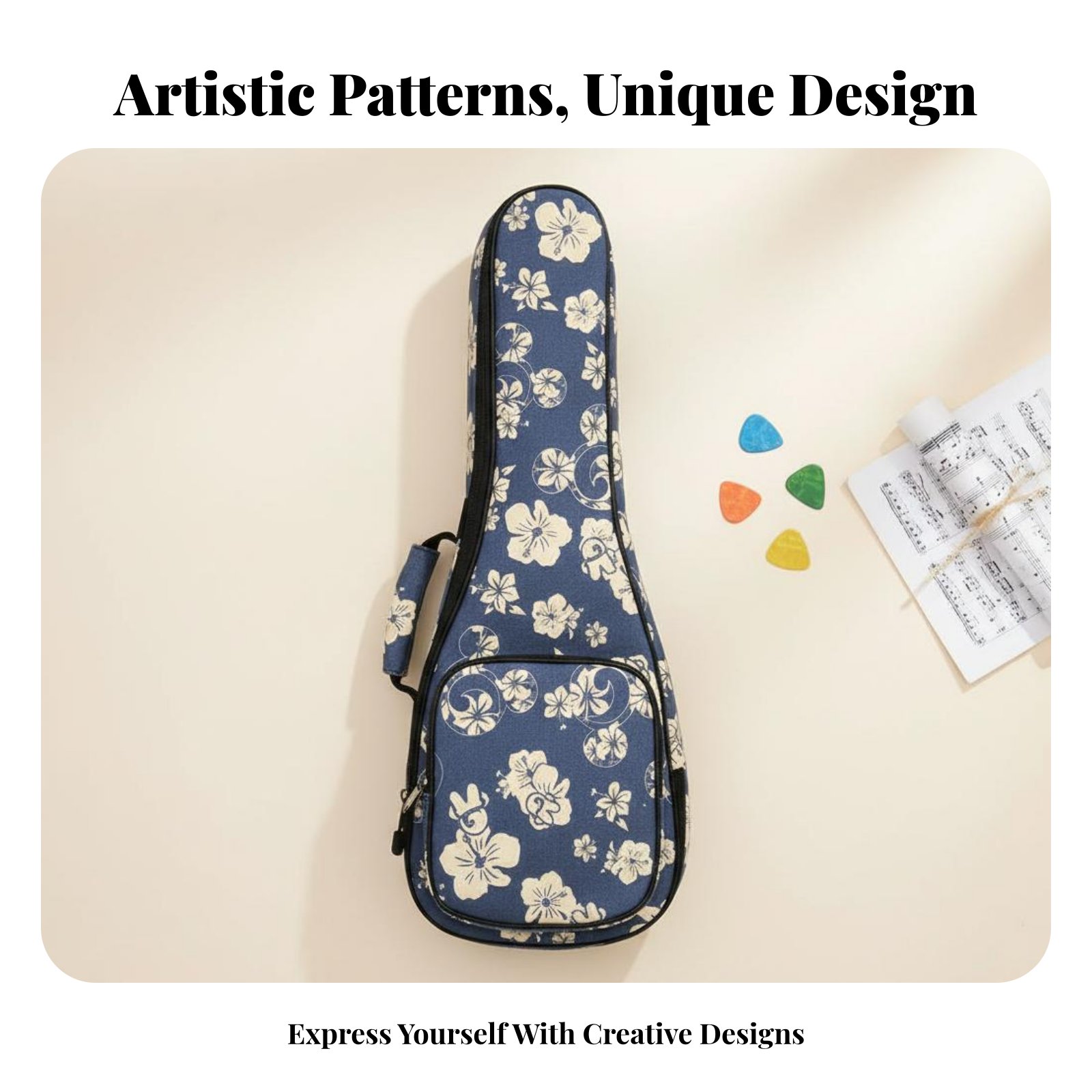Ukulele Bag Adjustable Shoulde - Musical Instrument With A avis et prix