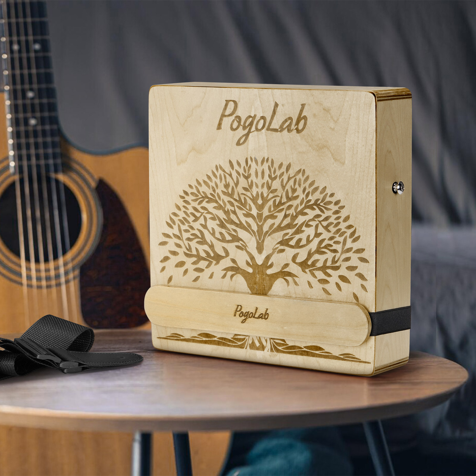 Pogolab Portable Cajon with Sn - Musical Instrument Cajon avis et prix