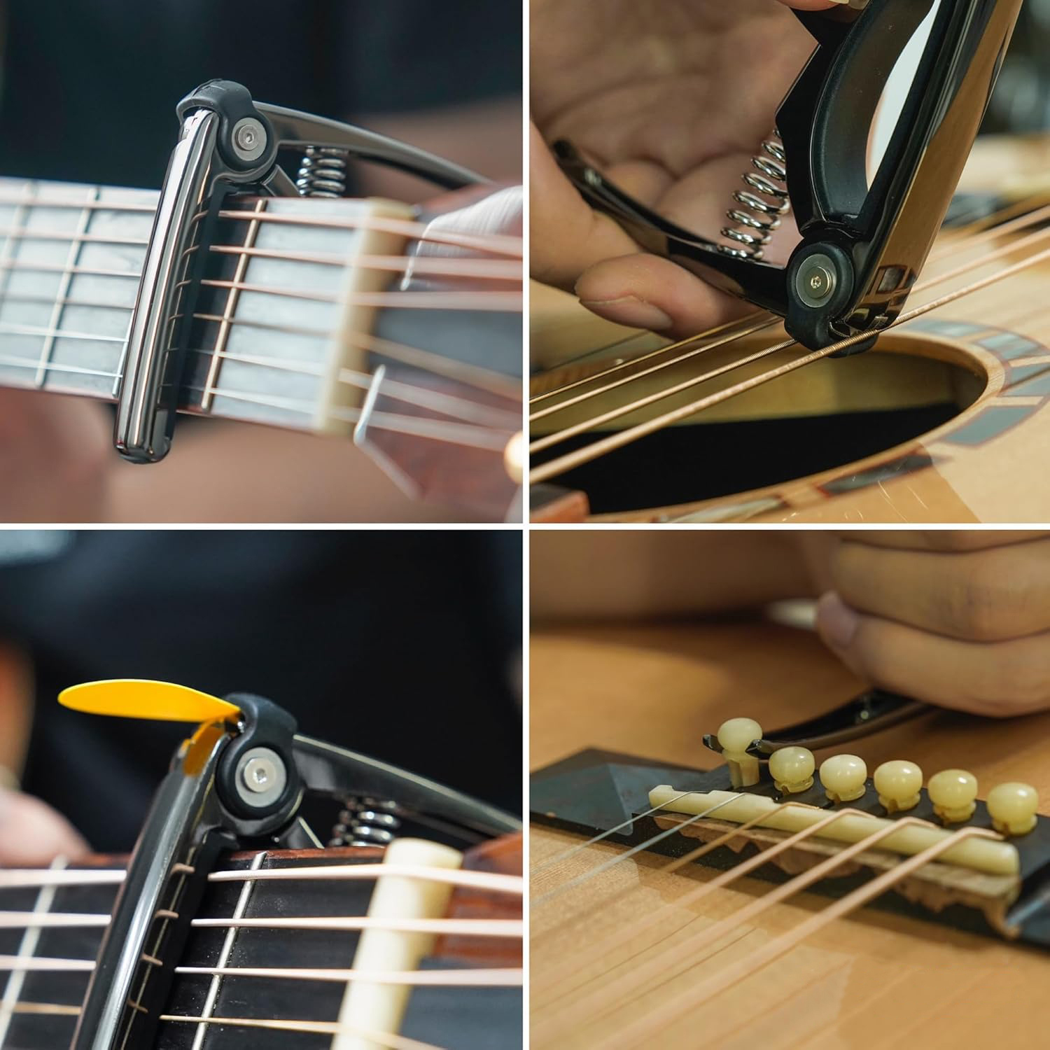 4-in-1 Guitar Capo for 6 Strin - Musical Instrument Ukulele avis et prix