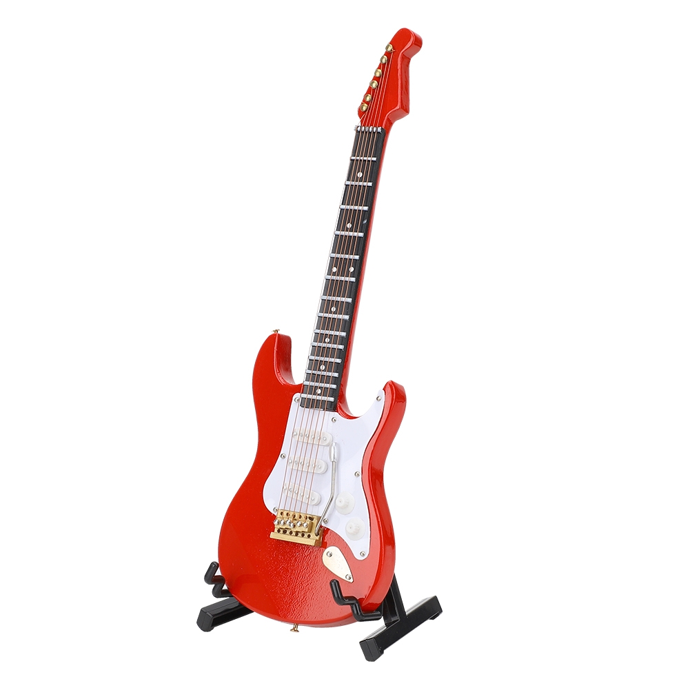Miniature Red Electric Guitar  - Musical Instrument With A avis et prix