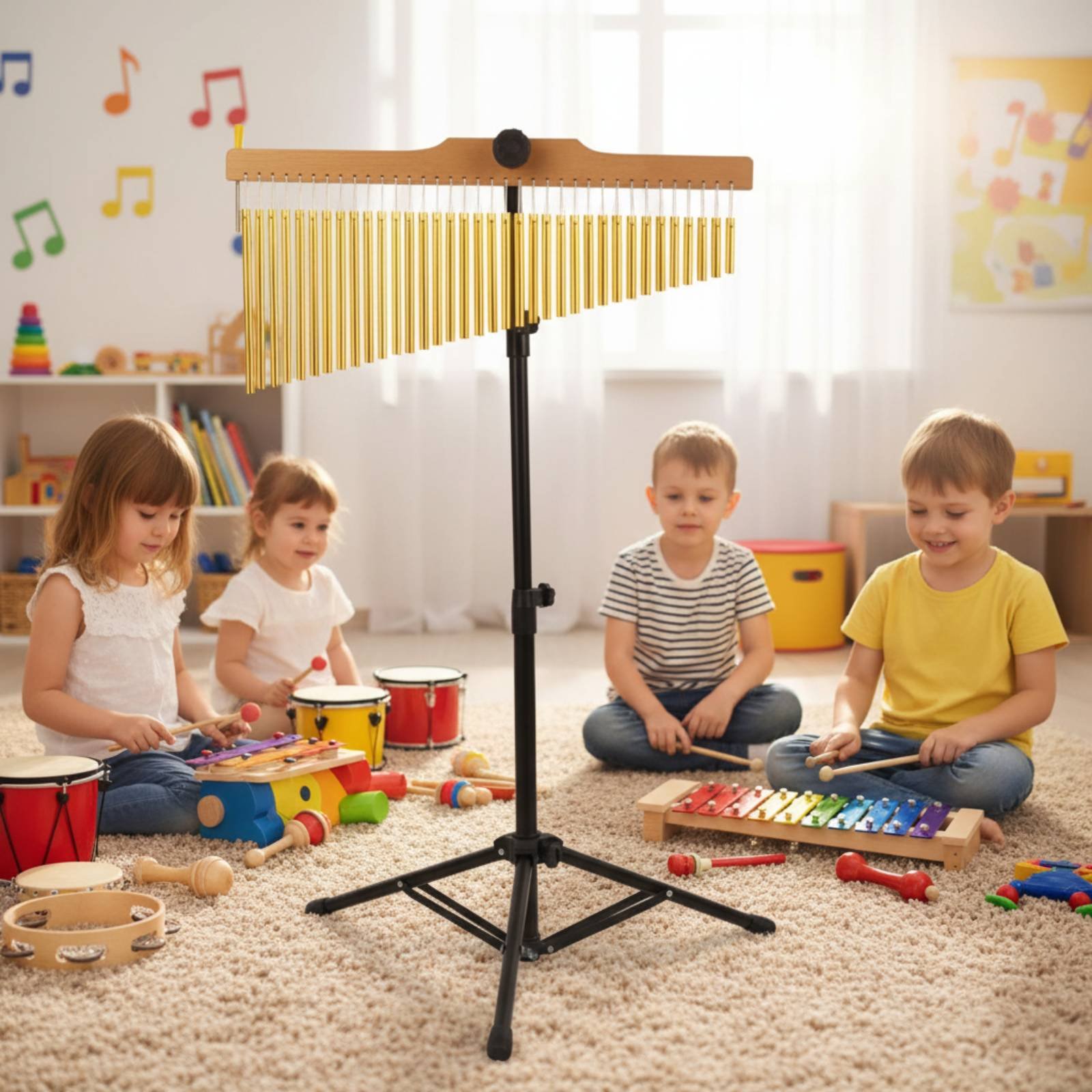 36 Tone Bar Chimes Clear and C - Musical Instrument Chimes avis et prix