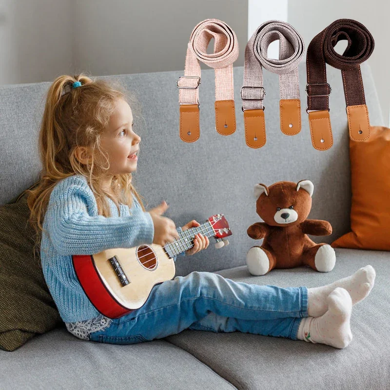 Adjustable Soft Cotton Leather - Musical Instrument Ukulele avis et prix