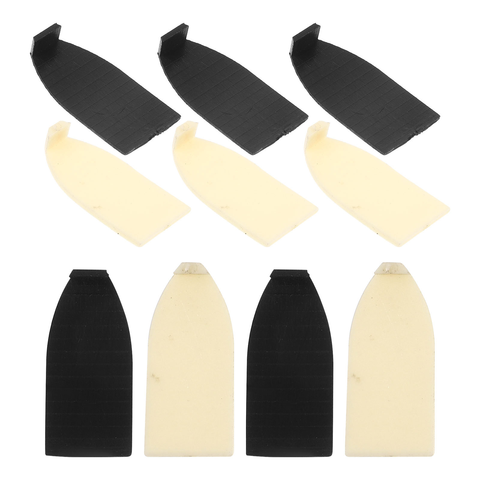 10Pcs Violin Bow Pads Plastic  - Musical Instrument Veena avis et prix