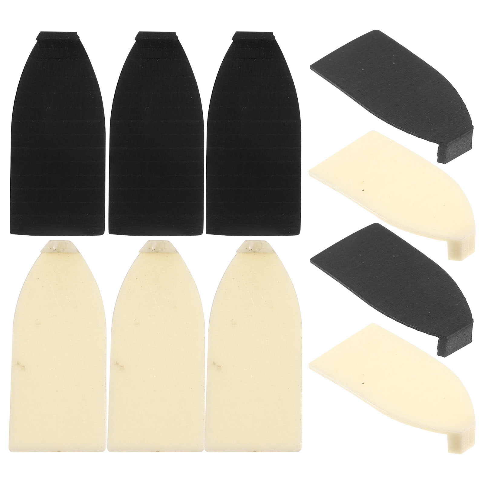 10Pcs Violin Bow Pads Plastic  - Musical Instrument Veena avis et prix