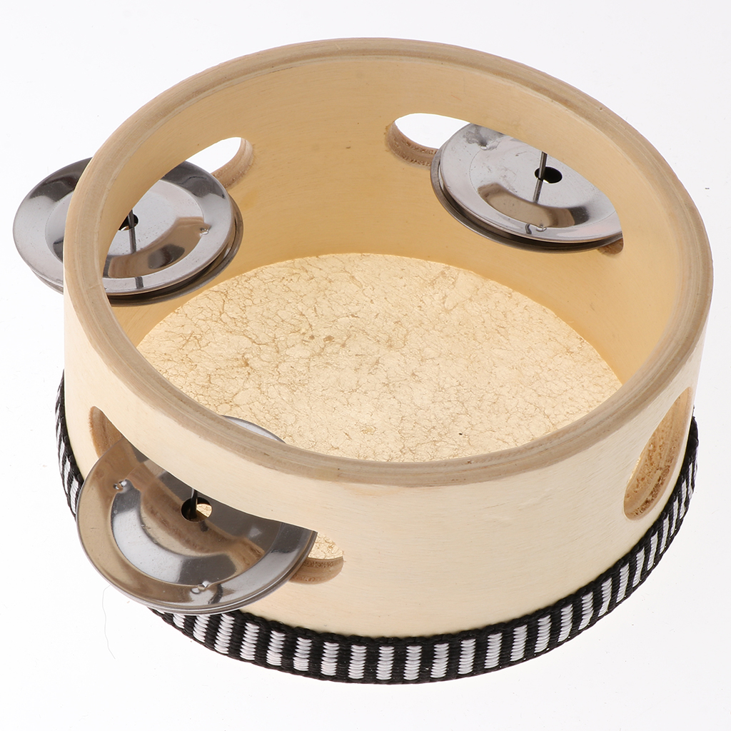 Wooden Musical Tambourine Beat - Tambourine Hand Drum avis et prix