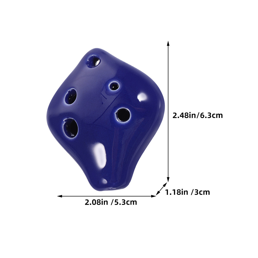 2Pcs Ceramic 6 Hole Ocarina Sm - Musical Instrument Groups avis et prix