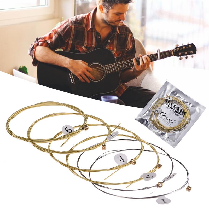 6Pcs High-Quality Acoustic Gui - Musical Instrument With Strings avis et prix