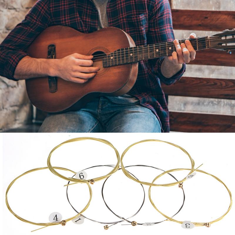 6Pcs High-Quality Acoustic Gui - Musical Instrument With Strings avis et prix