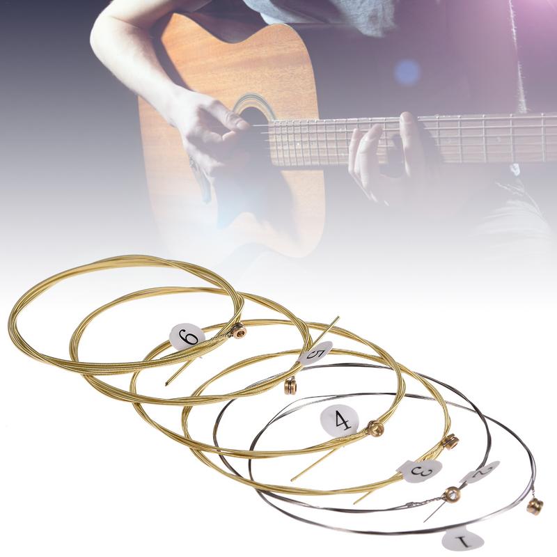 6Pcs High-Quality Acoustic Gui - Musical Instrument With Strings avis et prix