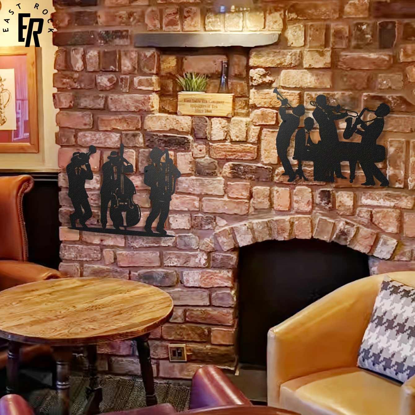 Metal Musician Silhouette Wall - Musical Instrument Groups avis et prix