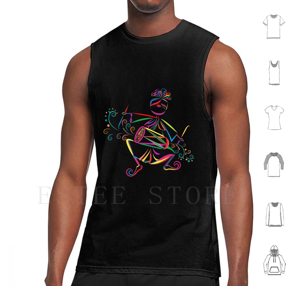Dhol Player Tank Tops Vest Sle - Musical Instrument In India avis et prix