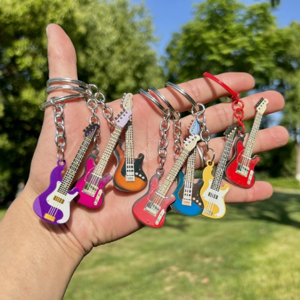 Key Chain Hip Hop Guitar Key C - Musical Instrument All avis et prix