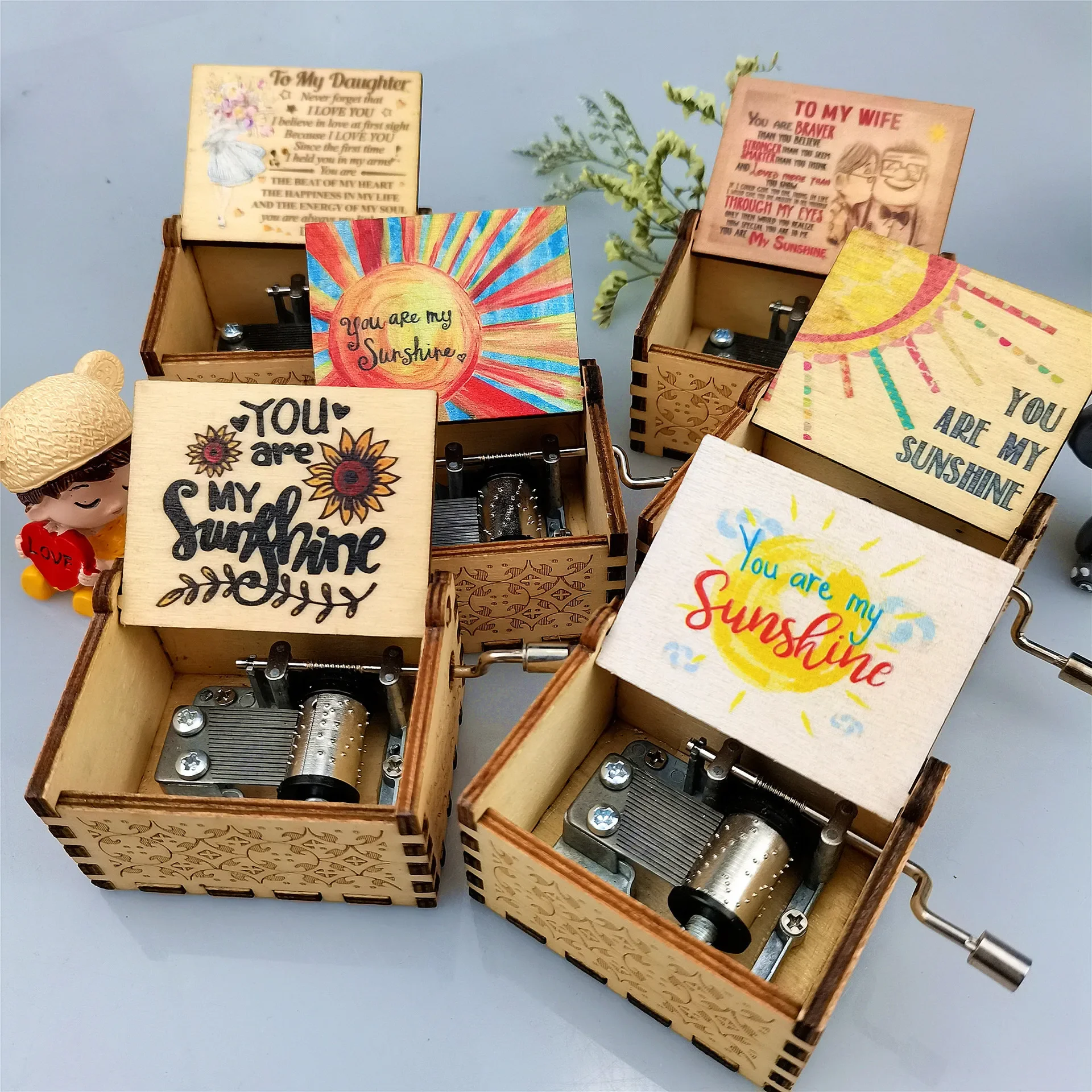 You Are My Sunshine Music Box  - Musical Instrument Cajon avis et prix