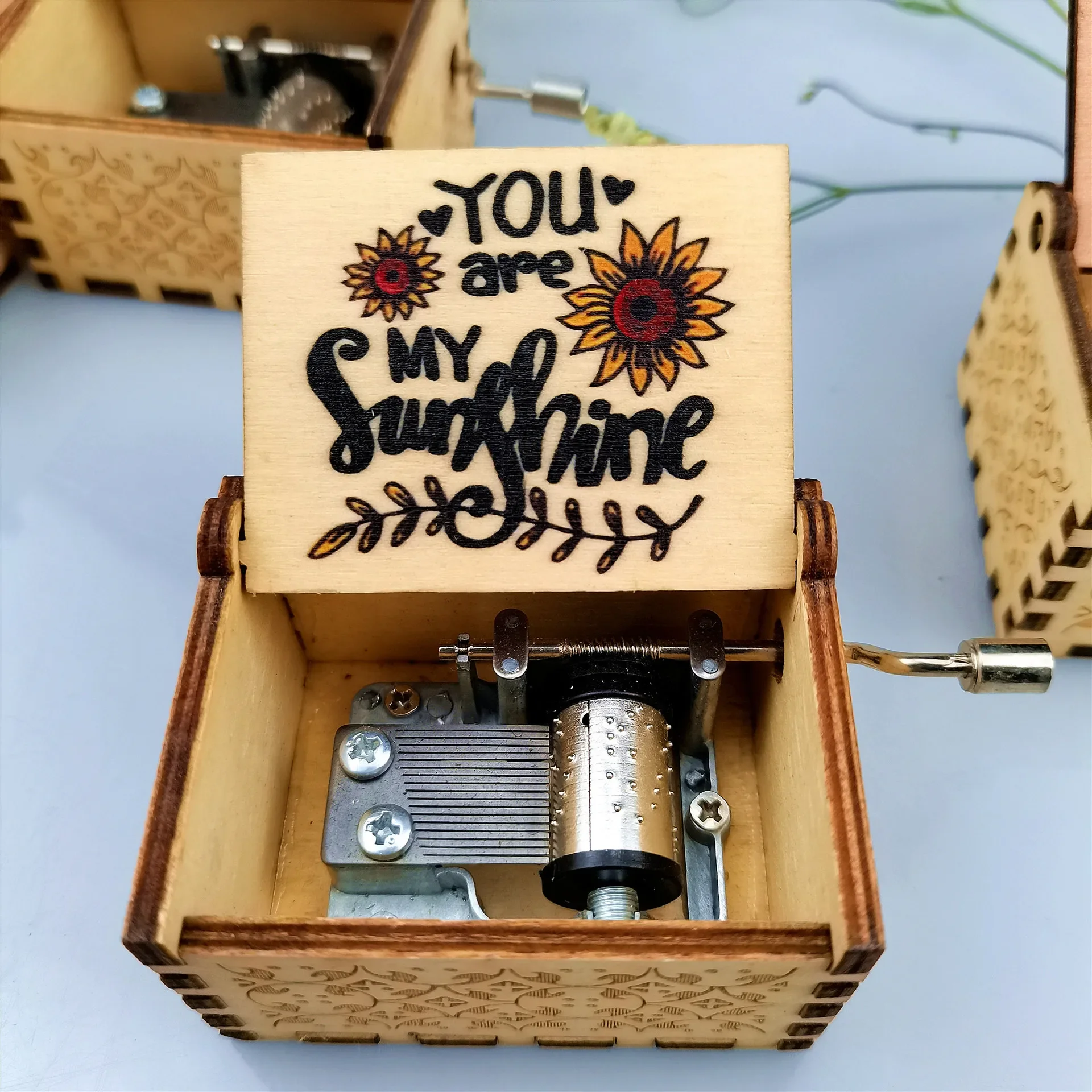 You Are My Sunshine Music Box  - Musical Instrument Cajon avis et prix