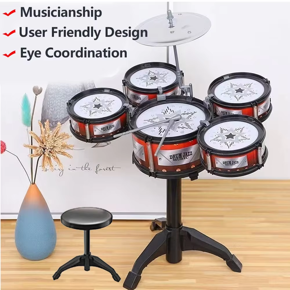 Jazz Drum Set for Kids 3 Drums - Musical Instrument All avis et prix