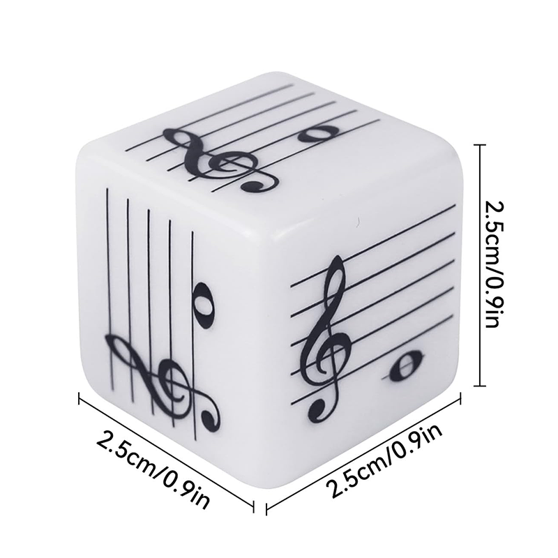 Music Staff Music Note Dice fo - Musical Instrument Coloring Pages avis et prix