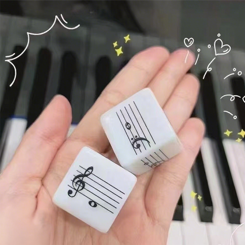 Music Staff Music Note Dice fo - Musical Instrument Coloring Pages avis et prix