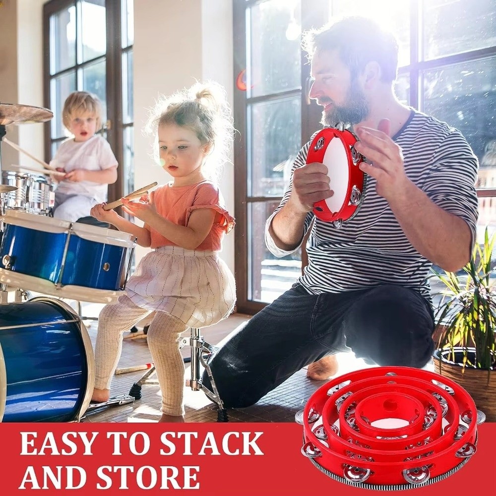 4/6/8/10 Inch Hand Held Drum M - Tambourine Hand Drum avis et prix