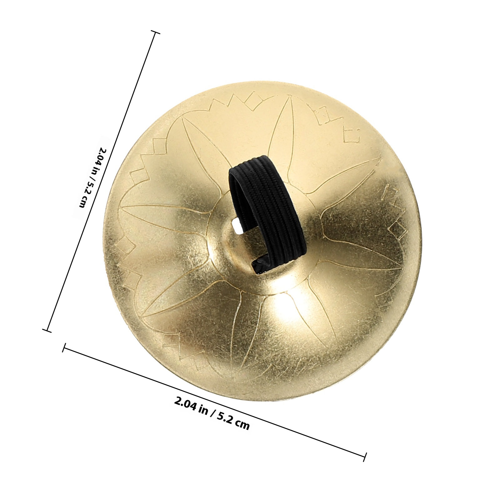 1Pair Small Finger Cymbals Cop - Musical Instrument Percussion avis et prix