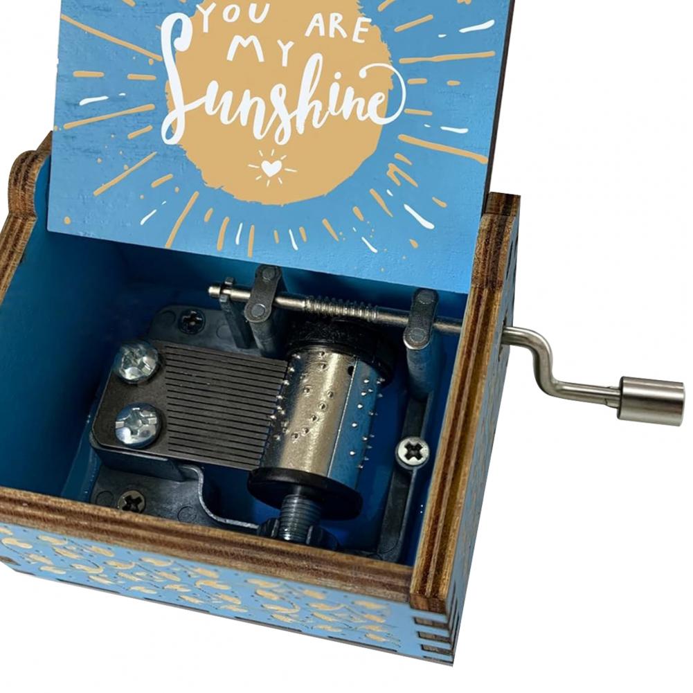 6.4* 5.2cm Mini Music Box Rota - Musical Instrument Cajon avis et prix