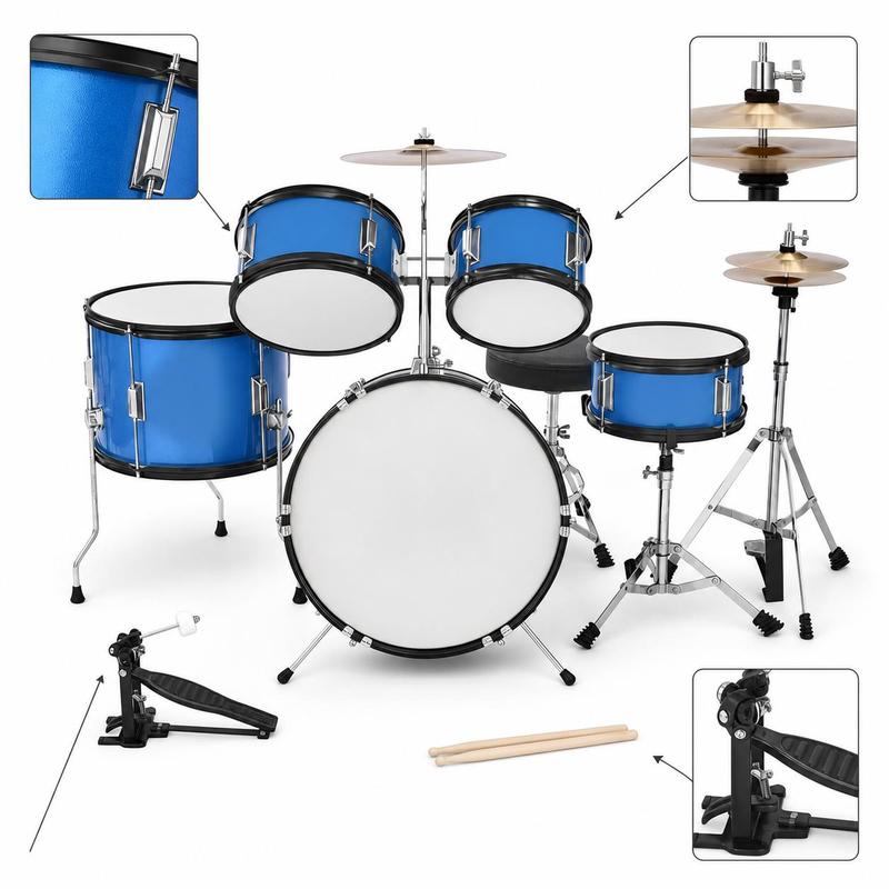 Junior Percussion Kit 16 inch  - Musical Instrument Percussion avis et prix