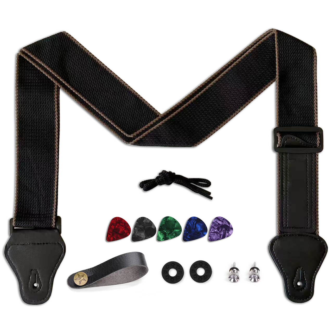 11Pcs Guitar Strap for Acousti - Musical Instrument Ukulele avis et prix