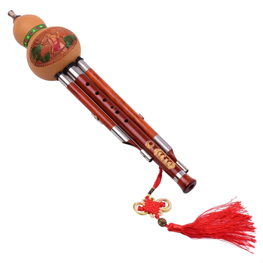 3-Tone C Key Hulusi Gourd Flut - Musical Instrument With A avis et prix