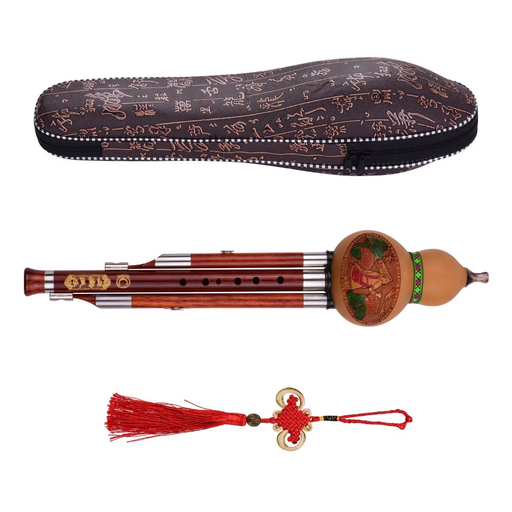 3-Tone C Key Hulusi Gourd Flut - Musical Instrument With A avis et prix