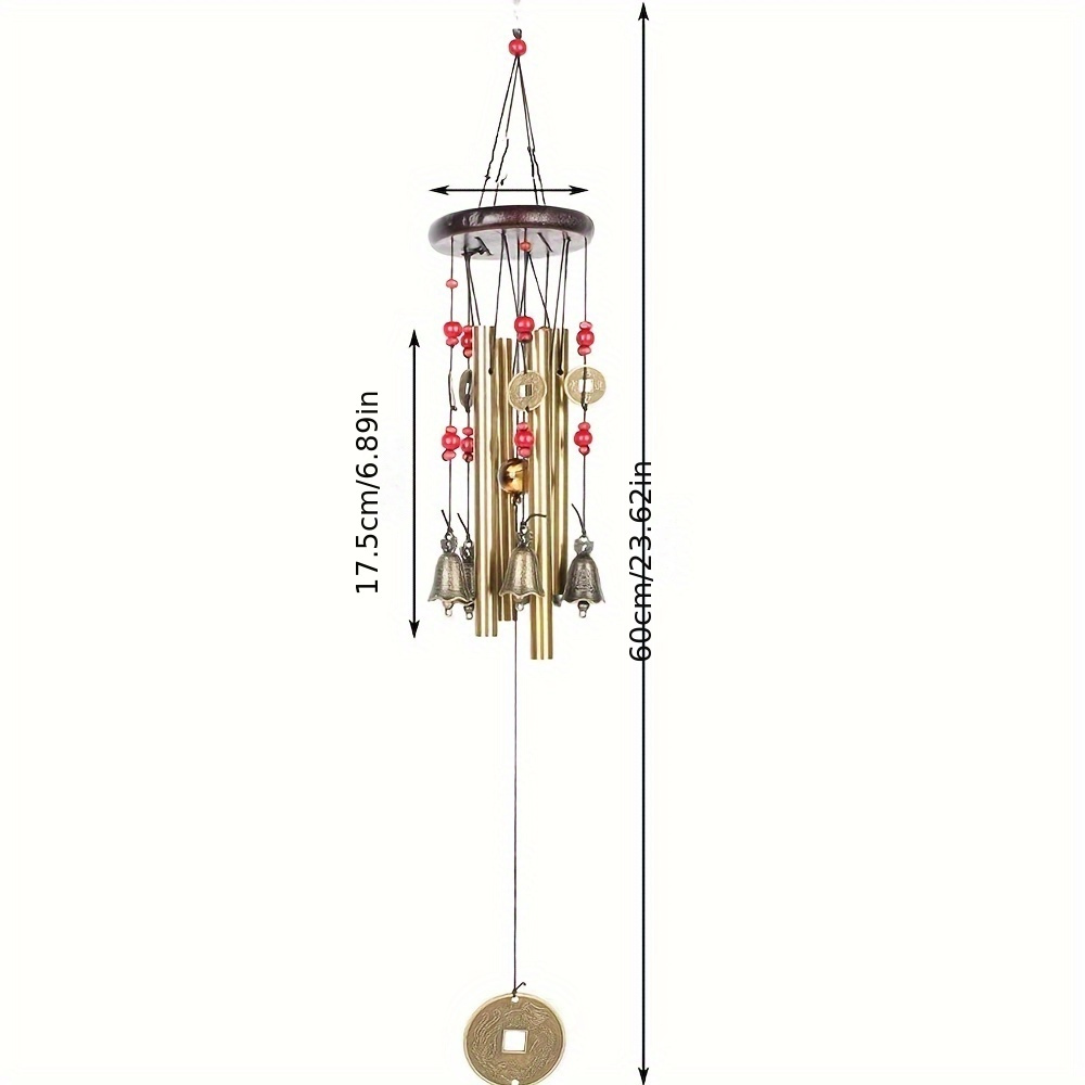 1pcs Hanging Wind Chime Metal  - Wind Chime Tubular avis et prix