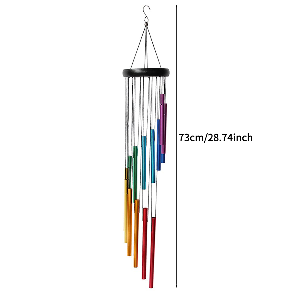 New 12 Tubes Wind Chimes Alumi - Wind Chime Tubular avis et prix