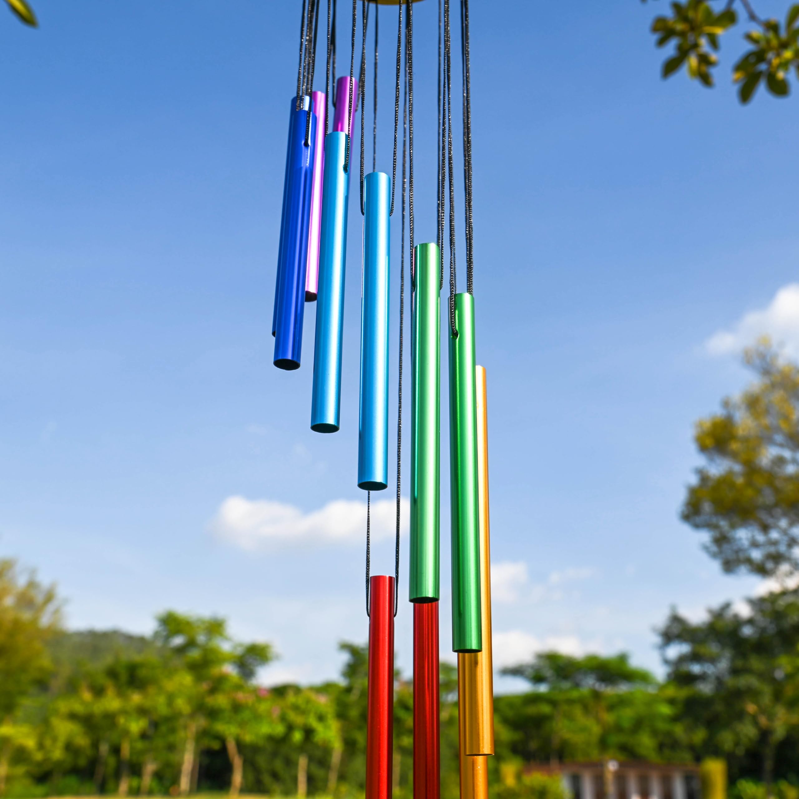 New 12 Tubes Wind Chimes Alumi - Wind Chime Tubular avis et prix