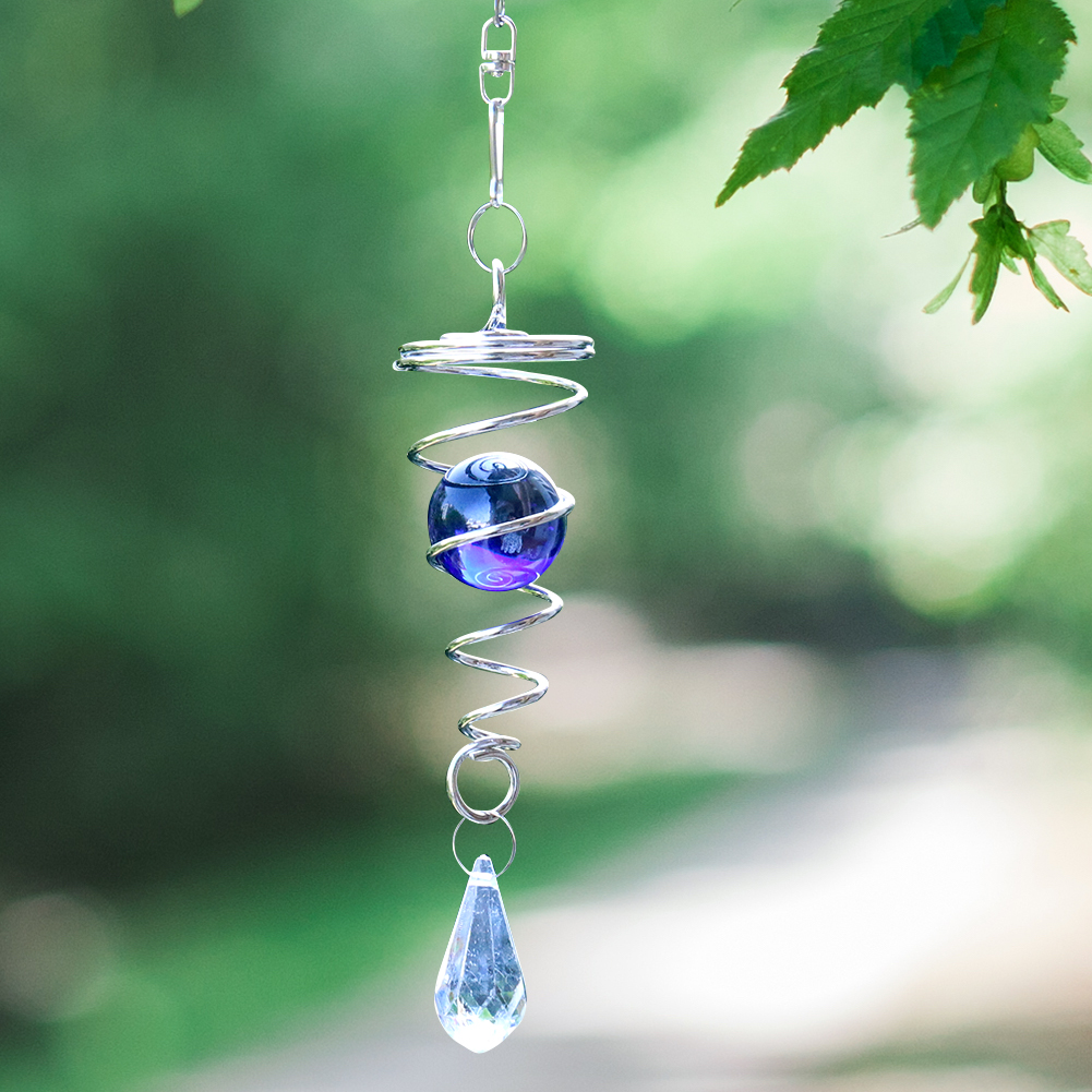 Rotating Spiral Tail Wind Spin - Wind Chime Tubular avis et prix