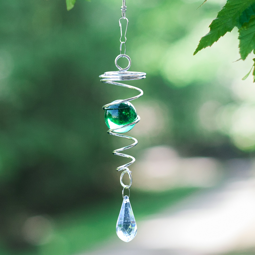 Rotating Spiral Tail Wind Spin - Wind Chime Tubular avis et prix