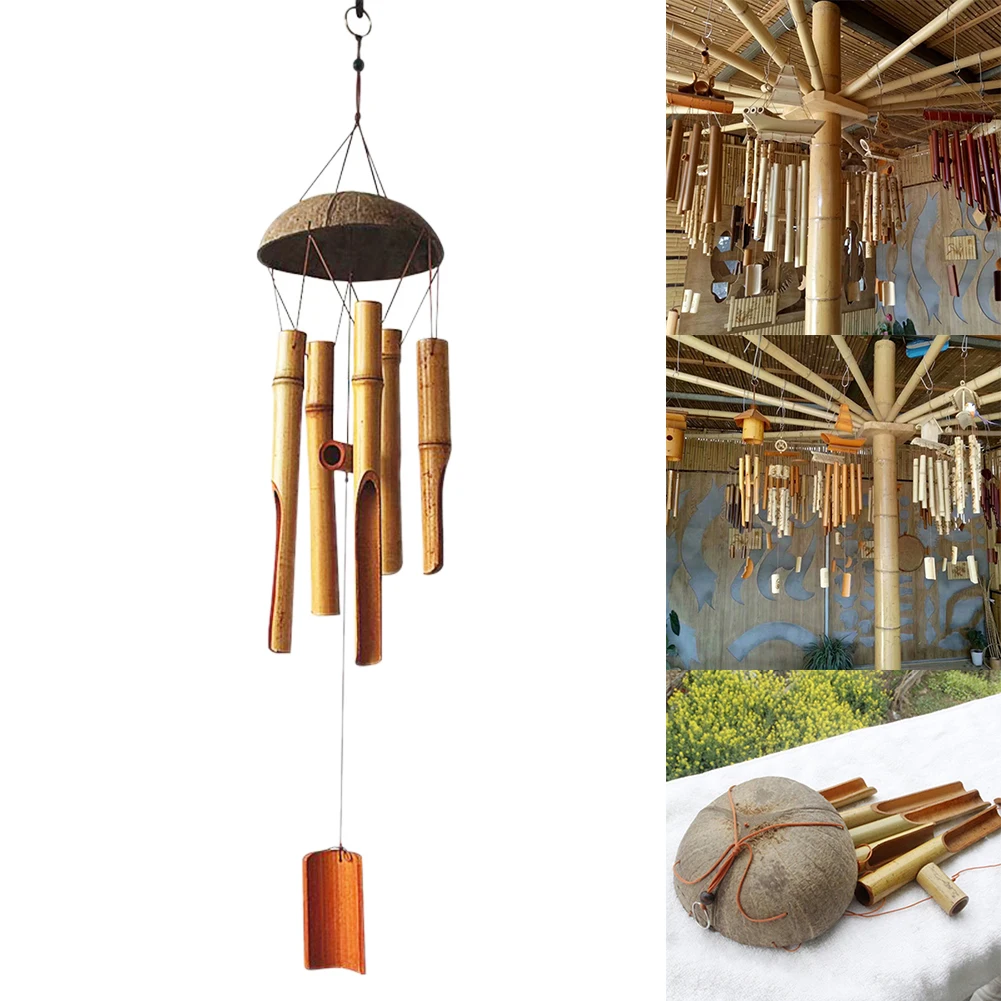 Handmade Bamboo Tube Wind Chim - Wind Chime Tubular avis et prix
