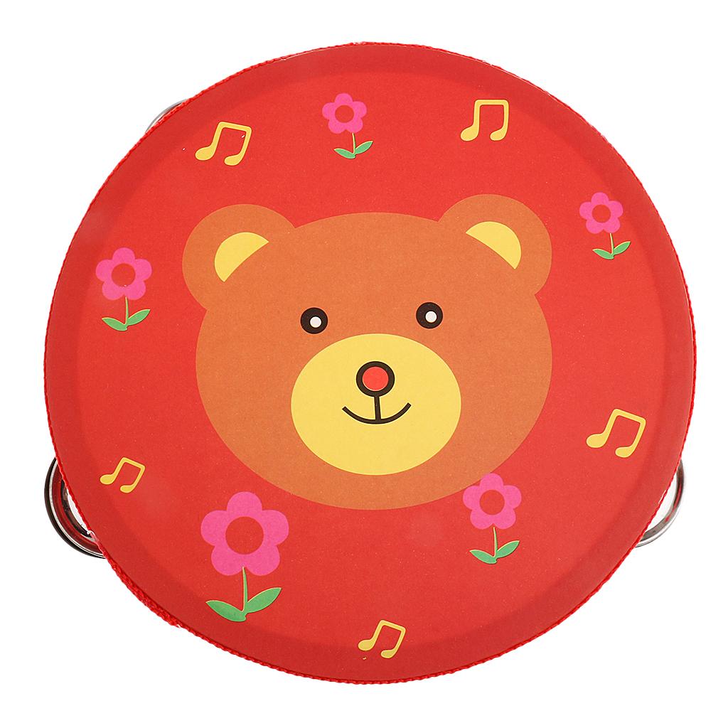 Hand Bell Wooden Tambourine Pe - Tambourine Hand Drum avis et prix