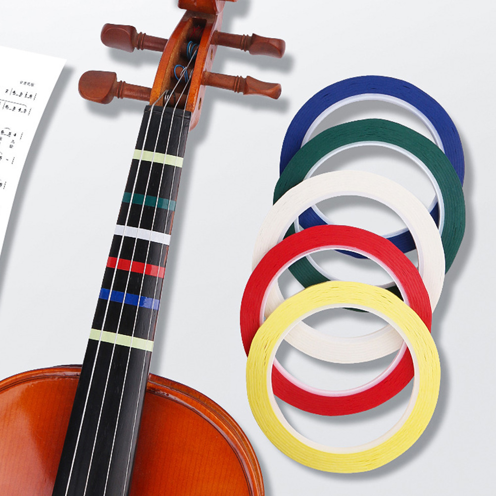 6 Pcs Violin Tape Fingerboard  - Musical Instrument Veena avis et prix