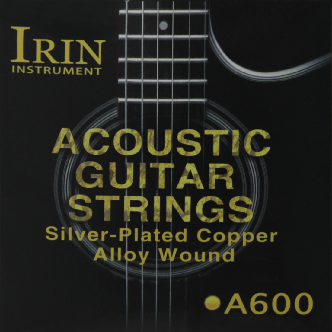IRIN A600 Acoustic Folk Guitar - Musical Instrument With Strings avis et prix